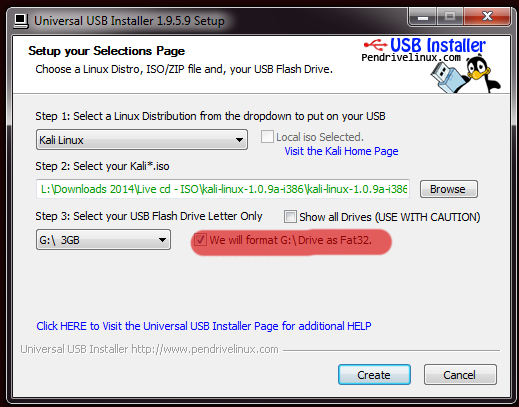 how to create a bootable usb with kali linux for mac